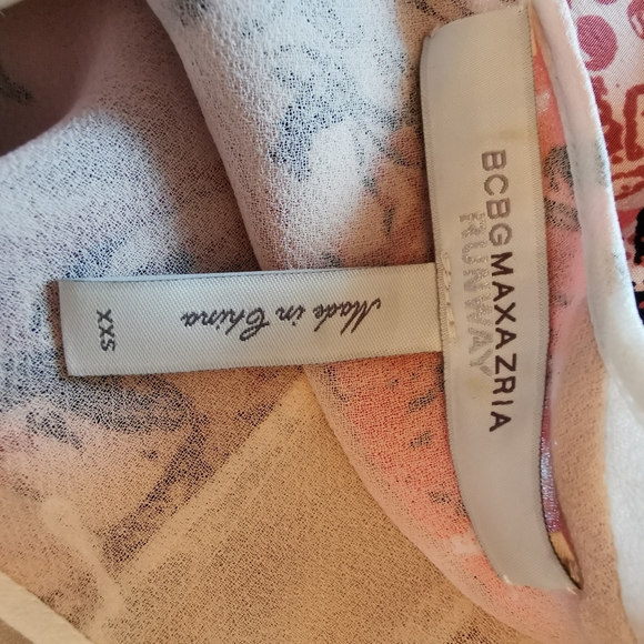 BCBG MaxAzria RUNWAY silk dress - Picture 5 of 5